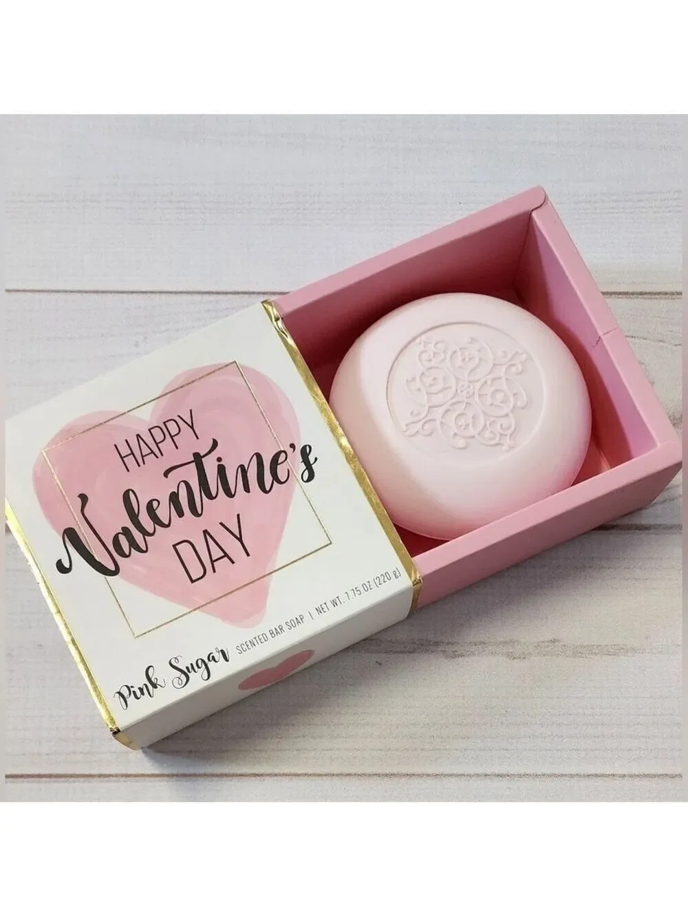 Spongelle, Pink Sugar Bath Bar & Bath Bombs Pampering Gift Pack New In Packaging